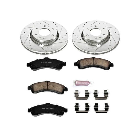 Power Stop 04-05 Buick Rainier Front Z23 Evolution Sport Brake Kit - K2061