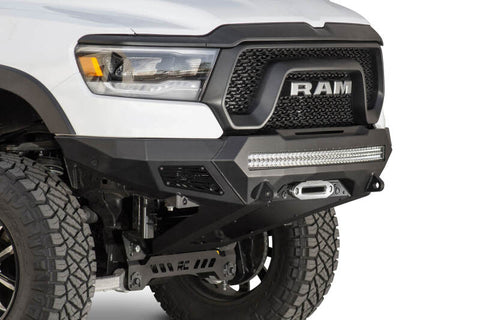 Addictive Desert Designs 2019 Ram Rebel 1500 Stealth Fighter Fr Bumper w/Winch&Parking Sensor Mounts - F611422770103