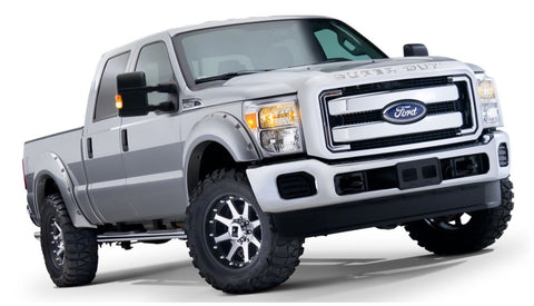 Bushwacker 99-07 Ford F-250 Super Duty Styleside Pocket Style Flares 4pc 81.0/96.0in Bed - Black - 20914-02