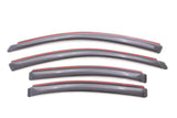 AVS 09-15 Nissan Maxima Ventvisor In-Channel Front & Rear Window Deflectors 4pc - Smoke - 194100