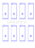 King Engine Bearings G.M.C. /Quard 4 1996/Up (Size +0.75mm) Connecting Rod Bearing Set - CR4255SI0.75