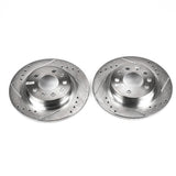 Power Stop 06-09 Pontiac Solstice Rear Evolution Drilled & Slotted Rotors - Pair - AR82109XPR