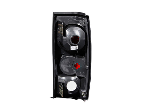 ANZO 1982-1994 Chevrolet S-10 Taillights Black - 211031