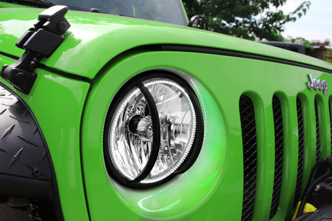 Oracle Jeep Wrangler JK 07-17 LED Waterproof Halo Kit - White - 3943-001