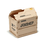 Rays Folding Container Box 23S 20L - Ivory - WRAYSCBOX23SI