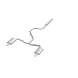 MagnaFlow Cat-Back SS 2.25/2.5in Dual Split Rear Exit Polished 3in Tip 2015 Chev Impala 3.6L V6 - 19023