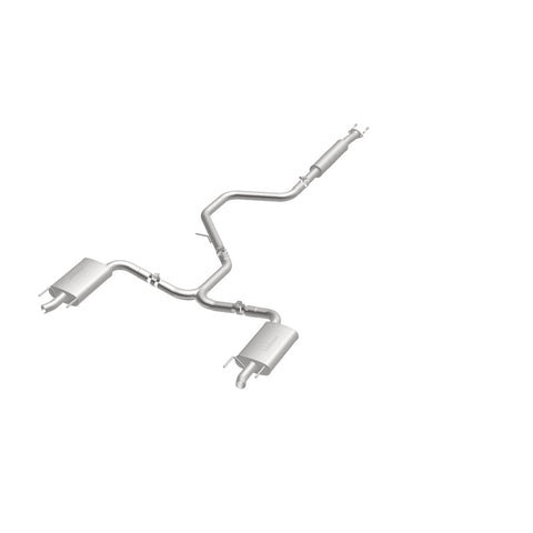 MagnaFlow Cat-Back SS 2.25/2.5in Dual Split Rear Exit Polished 3in Tip 2015 Chev Impala 3.6L V6 - 19023