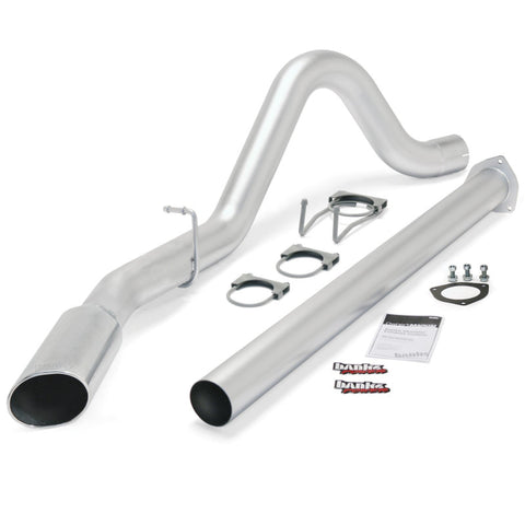 Banks Power 11-13 Ford 6.7L F250-350 Monster Exh Sys - SS Single Exh w/ Chrome Tip - 49788