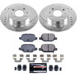 Power Stop 12-18 Fiat 500 Rear Z23 Evolution Sport Brake Kit - K6292