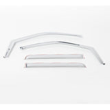 Putco 2021 Ford F-150 Super Crew Element Chrome Window Visors (Set of 4) - 480025