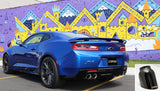 Corsa 2017-2024 Chevrolet Camaro SS 6.2L V8 2.75in Black Xtreme Axle-Back Exhaust - 14784BLK