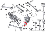 SPL Parts 2010+ BMW F2x 2 Series /  2011+ BMW F3 X 3 & 4 Series Rear Traction Arm Knuckle Bushing - SPL RKB F3X