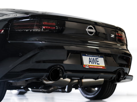 AWE 2023 Nissan Z RZ34 RWD Touring Edition Catback Exhaust System w/ Diamond Black Tips - 3015-33400
