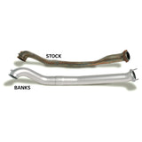 Banks Power 94-97 Ford 7.3L ECLB Monster Exhaust System - SS Single Exhaust w/ Chrome Tip - 46298