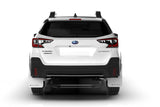 Rally Armor 20-25 Subaru Outback Black UR Mud Flap w/White Logo - MF66-UR-BLK/WH