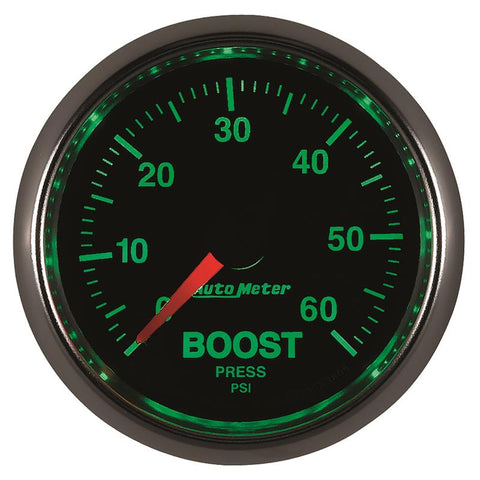 Autometer GS 52mm 0-60 psi Mechanical Boost Gauge - 3805