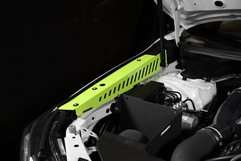 PERRIN 22-26 Subaru WRX Fender Shroud Set - Neon Yellow - PSP-ENG-551NY