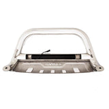 Lund 08-17 Toyota Sequoia Bull Bar w/Light & Wiring - Polished - 47021209