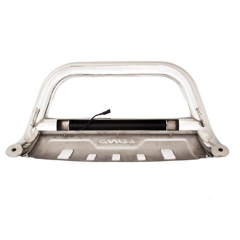 Lund 11-16 Ford F-250 Super Duty Bull Bar w/Light & Wiring - Polished - 47021207