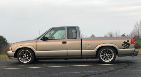 Ridetech 82-03 S10 S15 and Sonoma TruTurn System with ShockWaves or Coilovers - 11399599