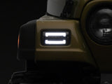 Raxiom 97-06 Jeep Wrangler TJ Axial Series LED Sequential Cornering Lights- Smoked - J211784