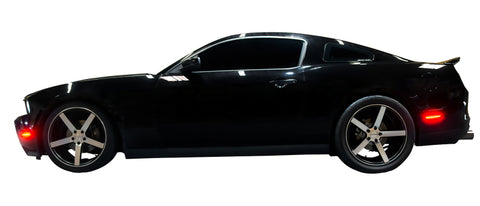Oracle 10-14 Ford Mustang Concept Sidemarker Set - Tinted - No Paint - 9700-020