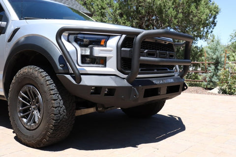 Road Armor 17-20 Ford Raptor Stealth Front Bumper w/Lonestar Guard - Tex Blk - 6171F5B-NW