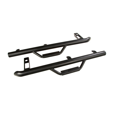 Rugged Ridge Spartan Nerf Bar Textured Black 97-06 Jeep Wrangler TJ - 11596.11