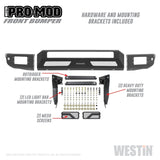 Westin 16-20 Toyota Tacoma Pro-Mod Front Bumper - 58-41045