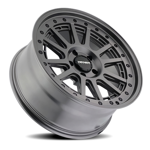Mayhem 8305 Compass 20x9 / 5x127 BP/ 0mm Offset / 78.1mm Hub Matte Gunmetal w/Blk Bolt Wheel - 8305-2973MGT