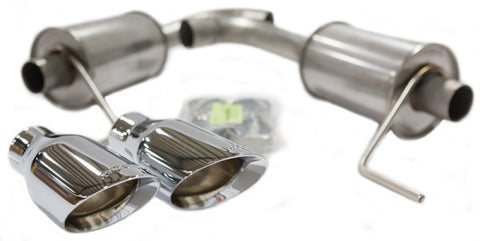 Roush 2015-2024 Ford Mustang 3.7L/2.3L V6/I4 Exhaust Kit w/ Round Tips - 421837