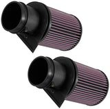 K&N 2014-2015 Audi R8 V10-5.2L F/I Drop In Air Filter (2 Per Box) - E-0658