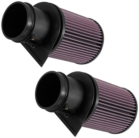 K&N 2014-2015 Audi R8 V10-5.2L F/I Drop In Air Filter (2 Per Box) - E-0658