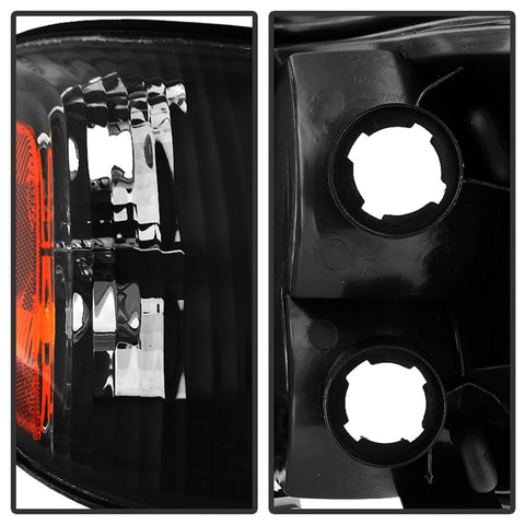 xTune Toyota Tundra Double Cab 05-06 OEM Style Headlights & Corner Lights Black HD-JH-TTUN05-AM-BK - 9034336