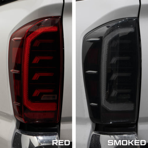 Form Lighting 2016-2023 Toyota Tacoma LED Tail Lights Red (Pair) - FL0019