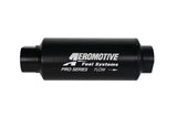 Aeromotive Pro-Series In-Line Filter - AN-12 - 40 Micron SS Element - Nickel Chrome Finish - 12342