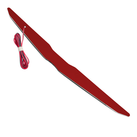 Oracle Chrysler Illuminated LED Sleek Wing - Dual Intensity - Blue - 3020-002