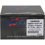 Vertex Piston 2020 Kawasaki KX 250 F 250cc Forged Replica Piston Kit - 24456A