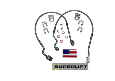 Superlift 95-97 Ford Ranger w/ 4-6in Lift Kit (Pair) Bullet Proof Brakes Hoses - 91260