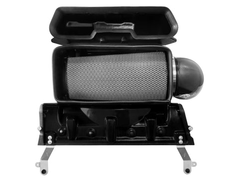 aFe 21-23 RAM 1500 TRX Track Series Carbon Fiber Cold Air Intake System w/ Pro DRY S - 57-10022D