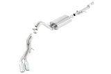 Borla 15-16 Cadillac Escalade ESV 6.2L Auto Trans Dual Round Rolled Truck Side Exit Catback Exhaust - 140560