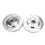 Power Stop 08-09 Buick Allure Front Evolution Drilled & Slotted Rotors - Pair - AR82121XPR