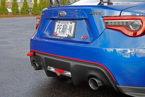 PERRIN 13-20 & 2022 Subaru BRZ / 13-16 Scion FRS / 17-20 Toyota 86 Tow Hook Kit (Rear) - Red - PSP-BDY-255RD