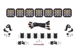Diode Dynamics SS5 Sport Universal CrossLink 7-Pod Lightbar - White Driving - DD7212