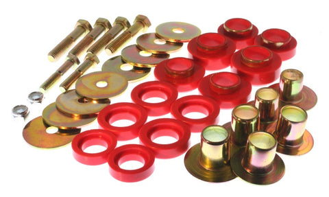 Energy Suspension 67-81 Camaro / 68-74 Nova/Chevy II / 67-75 Firebird/Trans AM Red Body(subframe) Mo - 3.4142R