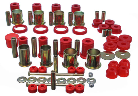 Energy Suspension 89-92 Chevrolet Camaro Red Hyper-flex Master Bushing Set - 3.18131R