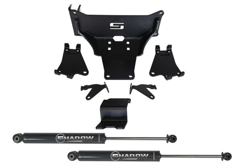 Superlift 05-22 Ford F-250/F-350 4WD Dual Steering Stabilizer Kit w/ Superlift Shocks (No Lift Req) - 92741