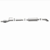 MagnaFlow 11 Ford F-150 3.5L Turbocharged SS Catback Exhaust w/ 3in SS Turn Down Tip - 17124