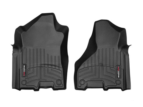 WeatherTech 2019+ RAM 2500/3500 Crew Cab/Mega Cab Front FloorLiner - Black - 4415451