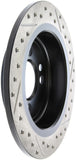 StopTech 07-09 Mini Coooper/Cooper S Slotted & Drilled Right Rear Rotor - 127.34094R